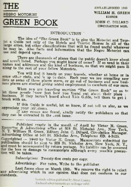 Introduction to the Green Book! Introduction to the Green Book!