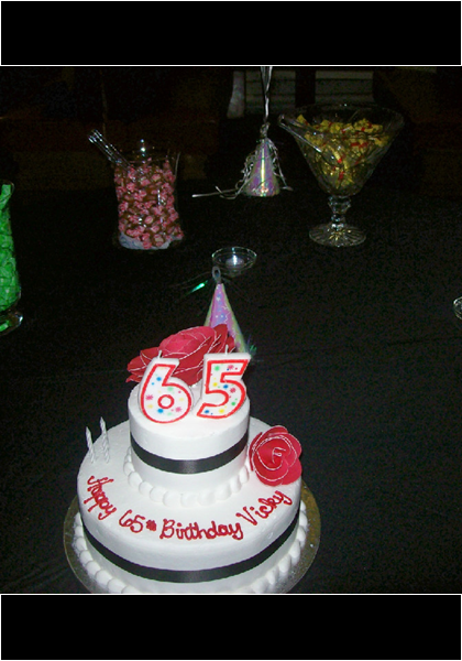Cake for Vicky! Cake for Vicky!