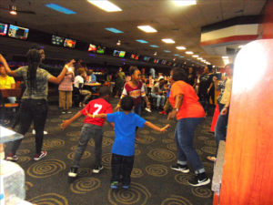 It's a party at the Lynchburg Bowling Alley, AMF-Lynchburg Lanes, family day with Bausch & Lomb! It's a party at the Lynchburg Bowling Alley, AMF-Lynchburg Lanes, family day with Bausch & Lomb!