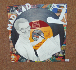 Wow...one of the students did a picture of me! Me and my Lionel Ritchie eyeglasses!