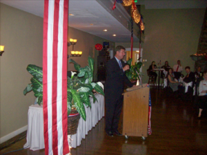 Providing the audio & sound system for a George Allen fundraiser at Oakwood Country Club! Providing the audio & sound system for a George Allen fundraiser at Oakwood Country Club!