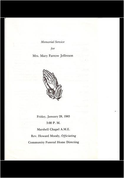 Mary Farrow Jefferson