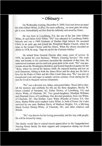 John White-obituary