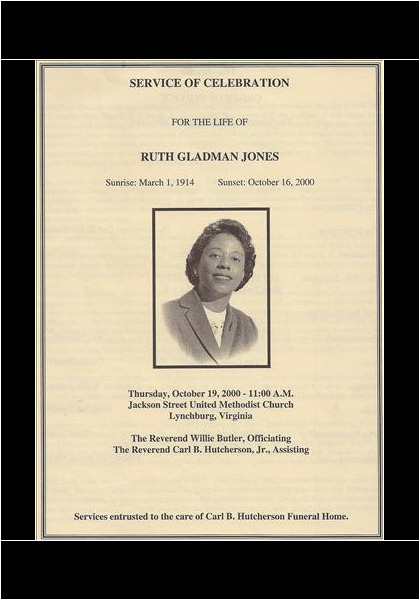 Ruth Gladman Jones