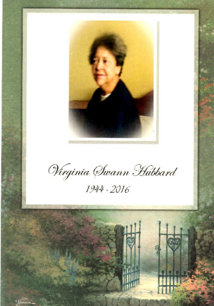 Virginia Swann Hubbard DHS-'64