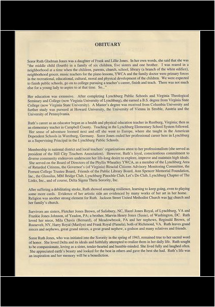 Ruth Gladman Jones-obituary