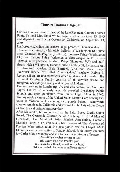 Charles Paige-obituary