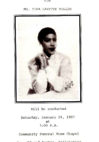 Tina Lavette Miller