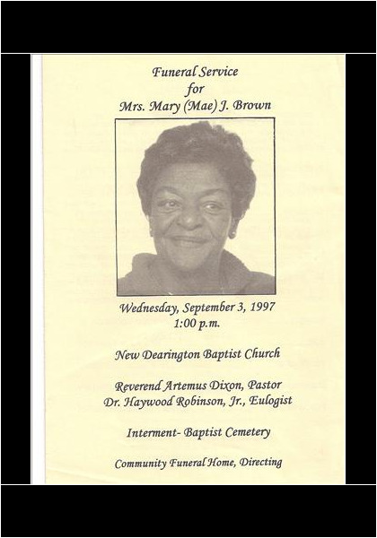 Mary Brown