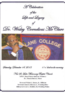 Dr. Wesley C. McClure
