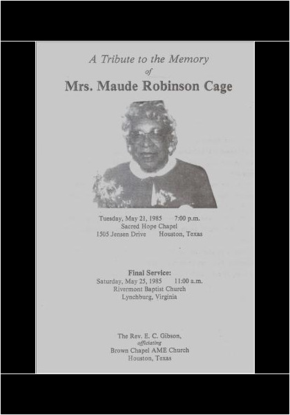 Maude Cage