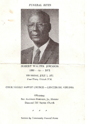 Dr. Robert Walter Johnson