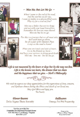 Herbert Roswell Watson Sr.-obituary pt. II