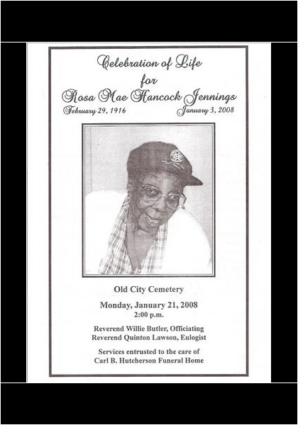 Rosa Jennings