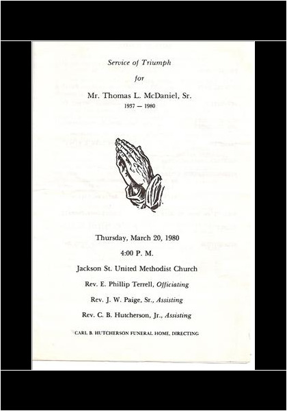 Thomas L. McDaniels DHS-'37