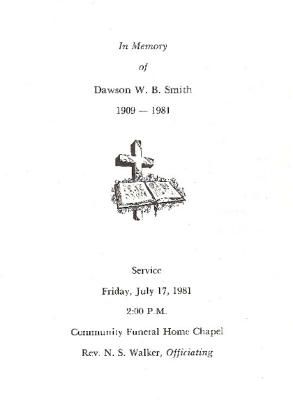 Dawson W. B. Smith