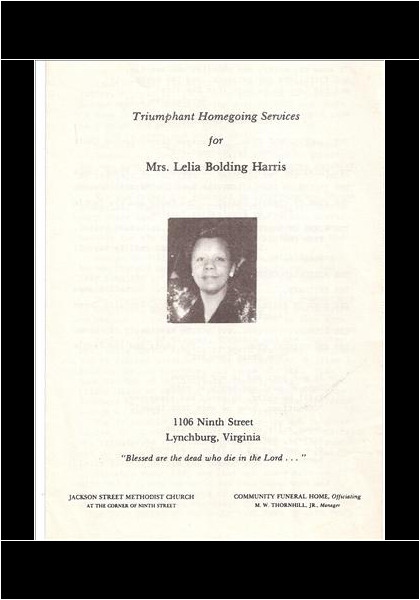 Lelia Bolding Harris