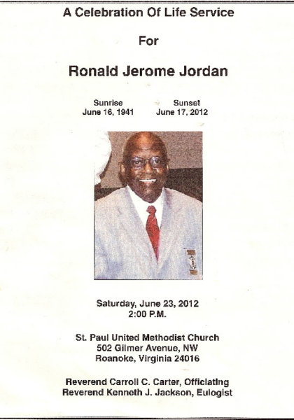 Ronald J. Jordan