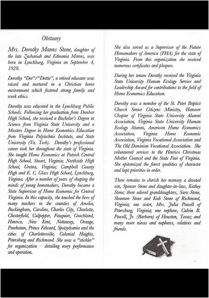 Dorothy Stone-obituary