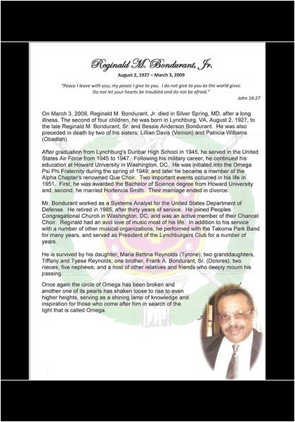 Reginald Bondurant-obituary