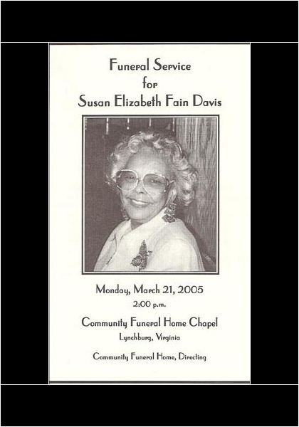 Susan Fain Davis