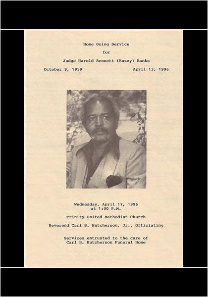 Judge Harold Banks DHS-'58