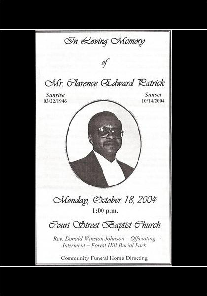 Clarence Patrick DHS-'64