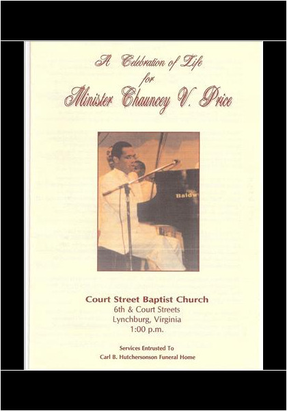 Chauncy Price ECG-'73