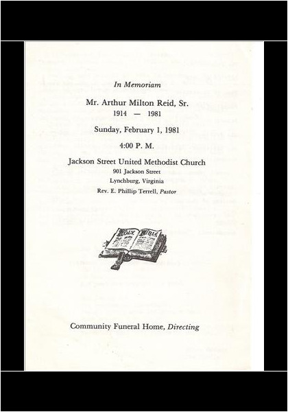 Arthur Milton Reid Sr.