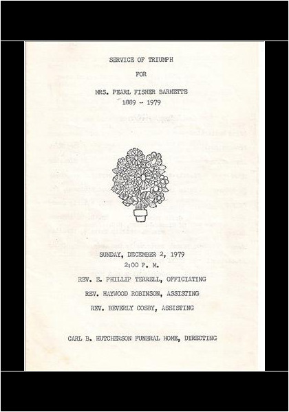 Pearl Fisher Barnette