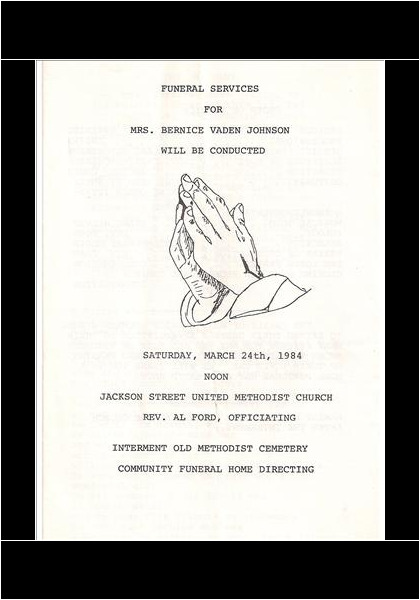 Bernice Vaden Johnson