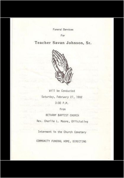 Savan Johnson Sr.