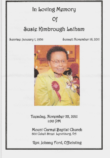 Susie Kimbrough Latham
