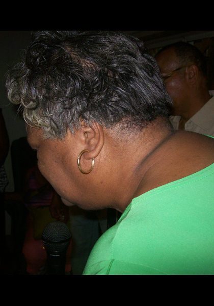 Odessa Hubbard led the class in prayer!