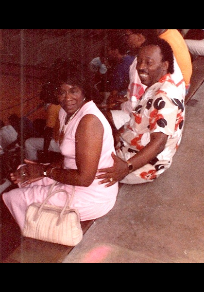 Judge George Harris and wife Helen Camm Harris!