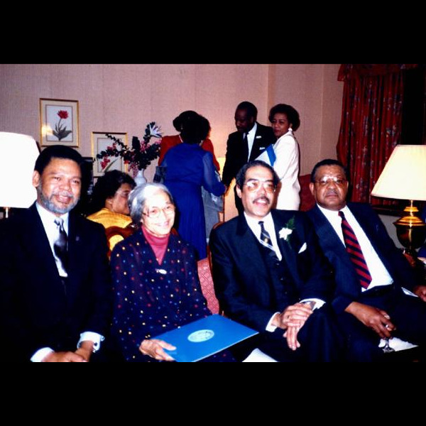 Lt. Charles Mangum, Lt. Rosa Parks, Lt. Junius Haskins, Dr. Jasper Cabell