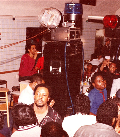 Rockin' the house in 1984! Rockin' the house in 1984!