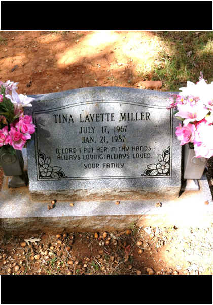 Tina Miller (my sweetheart!!)