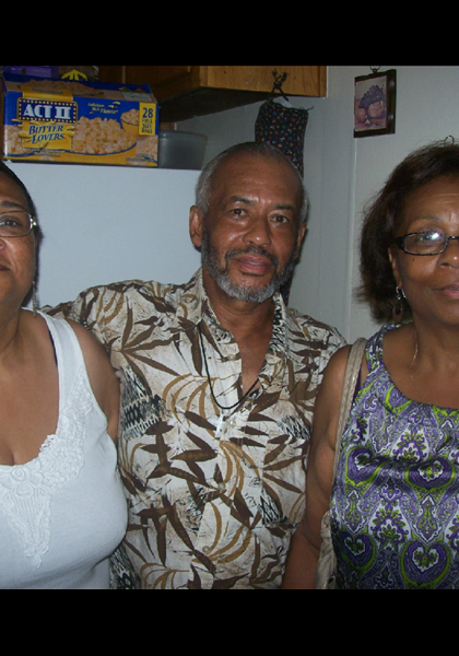Carolyn Meggenson, Gerard Hutcherson, Paula Scott in from New Jersey!