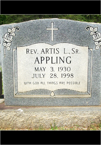 Rev. Artis Appling