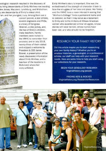 The Emily Winfree Story.... The Emily Winfree Story....