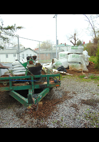 Spring should resume the building of the tennis court and Dr. J's home! More to come! Spring should resume the building of the tennis court and Dr. J's home! More to come!
