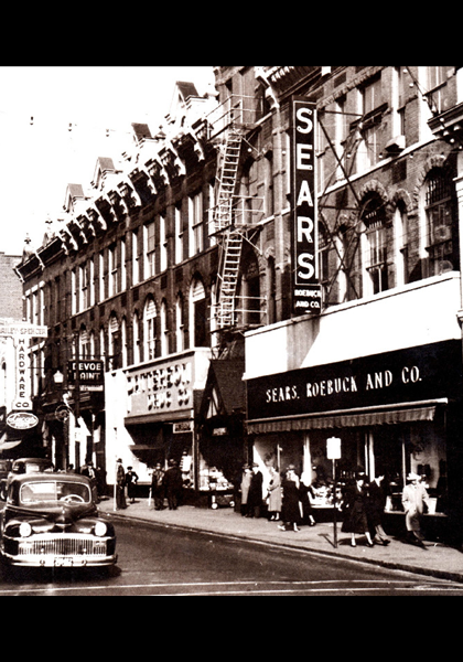 Old Lynchburg, 1945, Main Street area!