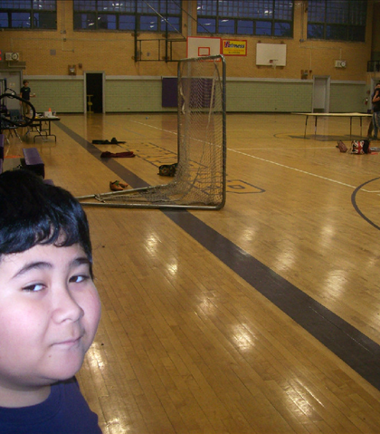 Visiting the gym! Visiting the gym!