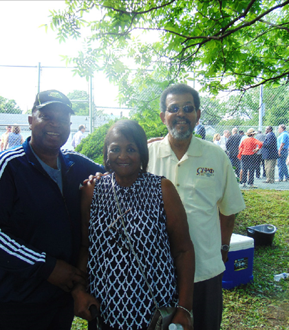 Here's Lenny Simpson, Waltee Johnson Moore, Dr. Melvin Pinn! Here's Lenny Simpson, Waltee Johnson Moore, Dr. Melvin Pinn!