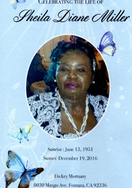 Shelia Diane Miller