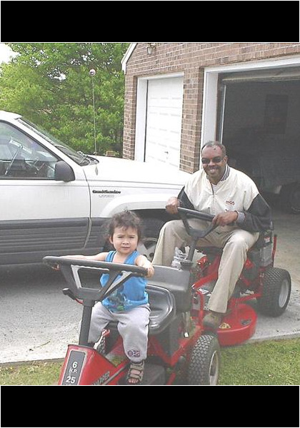 Cutting the Grass! OH YEA...IT WASN'T RUNNING!