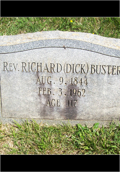 Rev. Richard (Dick) Buster, 117 years old!!