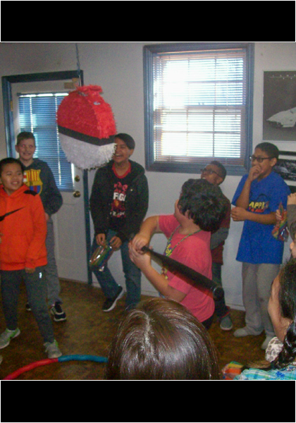 Jarred's birthday party, December 2016! Pok'emon theme....poor Pok'emon!