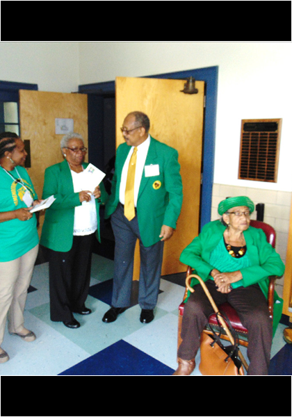 The green jackets of all ages were in attendance! The green jackets of all ages were in attendance!